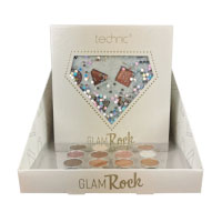 Technic Glam Rock Pressed Pigment Palette (10pcs) (29534) (£2.06/each) F/40