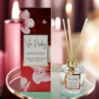 Lilyz Via Pinky Japanese Cherry Scented Reed Diffuser - 100ml (1652) (VP8004)