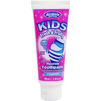 Beauty Formulas Kids Fresh & Fruity Fluoride Toothpaste Strawberry - 100ml (88447) (1297) BF/124
