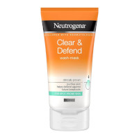 Neutrogena Clear & Defend 2 in 1 Wash Mask - 150ml (6pcs) (£2.46/each) (9666) NEUT/20