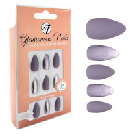 W7 Glamorous Nails - Purple Chrome (12pcs) (GNPCH) (£1.61/each) (0962) W7 NAILS 36