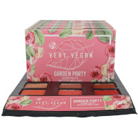 W7 Very Vegan Garden Party Blooming Blusher Palette (8pcs) (VVBBP) (7915) (£2.12/each) C/116