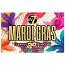 W7 Mardi Gras Express Yourself Pressed Pigment Palette (2248) (MARDIG)A/30
