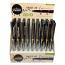 Laval Waterproof Twist Up Kohl Eyeliner Pencil (36pcs) Black (£0.60/each)