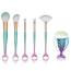 Lilyz Mermaid Makeup Brushes (6pcs) (Rainbow) LILYZ/65a
