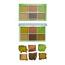 Revolution Mini Colour Reloaded Eyeshadow Palette - Its Giving Green (0065) (TESTER) Palette.G/11