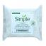 Simple Regeneration Age Resisting Cleansing Facial Wipes - 25 Wipes (6pcs) (£1.62/each) (PC4204) - Dove.B/31a