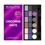 Revolution Unicorns Unite 18 Exclusive Eyeshadow Palette (0442) Palette.F/1a