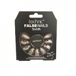 Technic False Nails - Stiletto, Abstract (6pcs) (£1.53/each) (20130) T/Nail-14