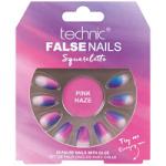 Technic False Nails - Squareletto Pink Haze (6pcs) (21175) (£1.53/each) T/NAIL-40