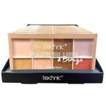 Technic Base, Blush & Bronze Cream Face Palette - Light (12pcs) (24754) (£2.32/each) C/97
