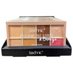 Technic Base, Blush & Bronze Cream Face Palette - Medium (12pcs) (24755) (£2.32/each) C/98