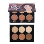 W7 Lift and Sculpt Face Shaping Contour Palette (3pcs) (2801) (£1.50/each) Only 1 Item Available !