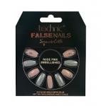 Technic False Nails - Squareletto, Nude Pink (6pcs) (29141) (£1.84/each) T/Nail-13