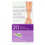 Face Facts Pretty Smooth Classic Assorted Wax Strips - 20 Strips (5785) (15785-018) FF.B/43