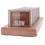 Sunkissed Gorgeous Glow Highlighter And Bronzer Palette (9pcs) (30669) (£1.38/each) SK.B/14