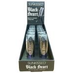 Sunkissed Black Heart Matte Black Lipstick (12pcs) (31715) (£0.63/each) SK.B/8