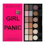 Revolution Makeup Girl Panic 18 Exclusive Eyeshadow Palette - 13g (3658) PALETTE.E/10