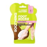 Face Facts The Foot Factory Soothing Coconut Foot Socks - 1 Pair (3887) (43887-012)