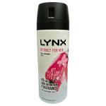 Lynx Attract For Her Deodorant Body Spray - 150ml (6pcs) (£2.38/each) (7139)
