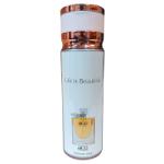 Aco Perfumes Life is Beautiful Perfumed Deodorant - 200ml (8771) D/37