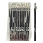 Saffron Eyeliner & Eyebrow Pencil With Sharpener - Black (12pcs) (9031) (£0.44/each)