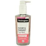 Neutrogena Clear & Radiant Vitamin C Grapefruit Face Wash - 200ml (6pcs) (WTS9759) (£2.75/each)