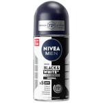 Nivea Men Black & White Invisible 72H Anti-Perspirant Roll On - 50ml (6pcs) (£1.40/each) (WTS1082)