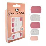 W7 Glamorous Nails - Ballet Dancer (12pcs) (GNBD) (£1.61/each) (0788) W7 NAILS 54