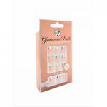 W7 Glamorous Nails - Classy French (12pcs) (GNCF) (£1.69/each) (0634) W7 NAILS 55