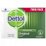 Dettol Antibacterial Original Soap Twin Pack - 2 x 100g (WTS4876)