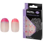 Royal 24 Glue-On Nails - X Marks The Dot (6pcs) (NNAI400) (£1.37/each) N/4