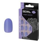 Royal 24 Glue-On Nails - Violet Storm (NNAI416) (6537)