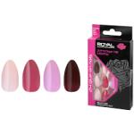 Royal 24 Glue-On Nails - Primrose Hill Stiletto (6pcs) (NNAI434) (£1.37/each) Royal.N/30