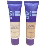 Rimmel Stay Matte Liquid Mousse Foundation (2pcs) (Options) (£1.50/each) R114  