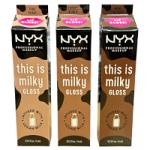 NYX This Is Milky Lip Gloss (3pcs) (Options) (£1.95/each) NYX/C4