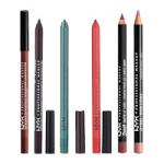 NYX Professional Makeup Slide On, Glide On, Stay On Waterproof Lip Liner (29pcs) (Assorted) (£1.25/each)