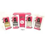 Saffron False Nails with Nail Pearls (2 Tray Options) 24pcs (£1.10/each)