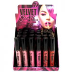 W7 Velvet Secret Matte Lip Colour (24pcs) (Pink) (0592) (£1.49/each) C/44