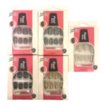 Saffron Pearls Nails (Assorted) (12pcs) (£0.50/each) R/317