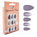 W7 Glamorous Nails - Purple Chrome (12pcs) (GNPCH) (£1.61/each) (0962) W7 NAILS 36