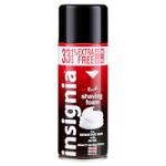Insignia Rush Shaving Foam For Sensitive Skin With Aloe - 400ml (6pcs) (5194) (£1.25/each) K.C/8
