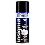 Insignia Zero Shaving Foam with Glycerin & Menthol - 400ml (6pcs) (5200) (£1.25/each) K.C/7